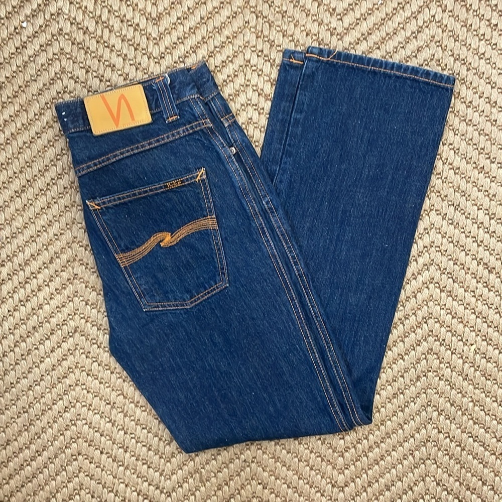 Nudie Jeans - Slim Jim Straight Legged Denim Jeans - Blue - 31 x 32